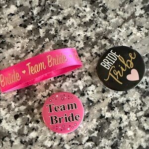Bride Tribe and Team Bride Accessories